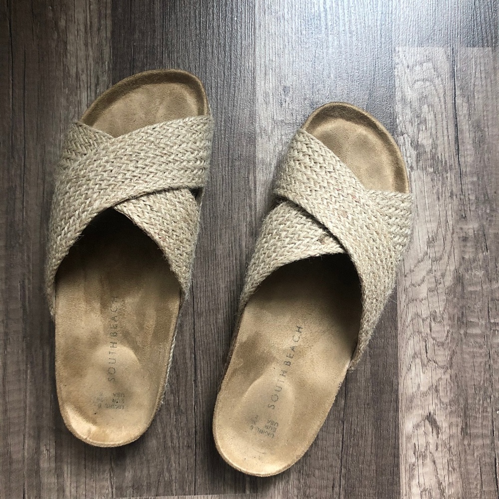 South Beach Sandals in 8